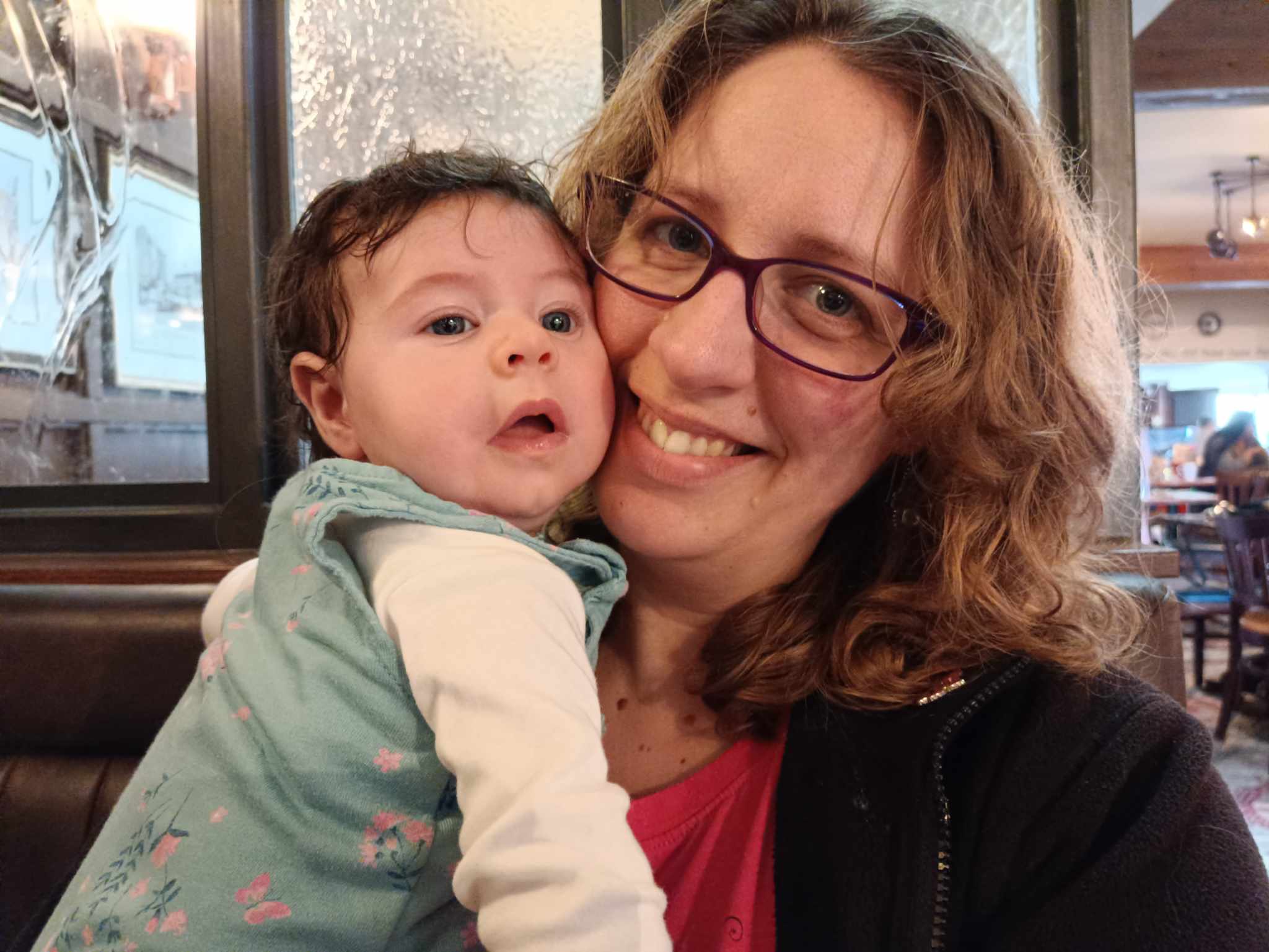 Sharon Plummer with daughter Jemima